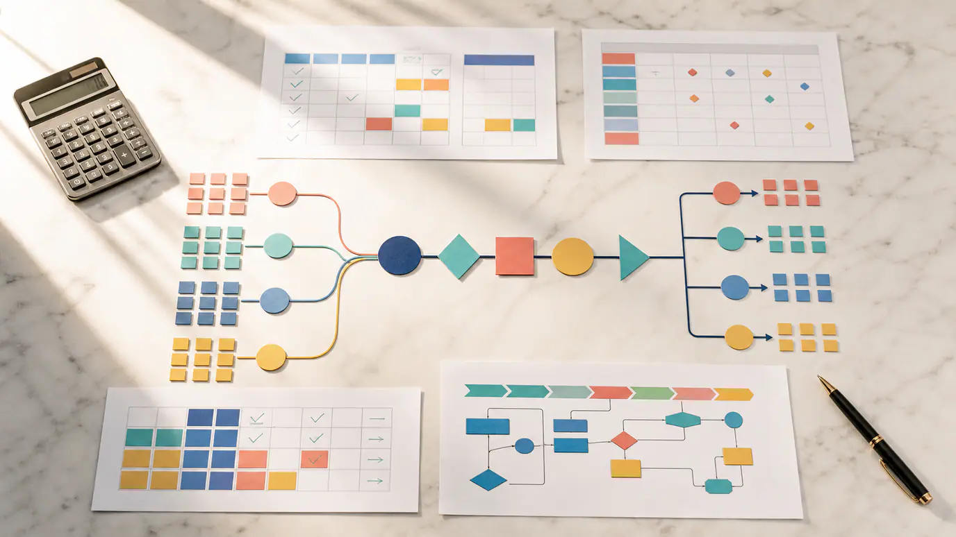 Diagram of buyer, seller, investor, and open-house leads flowing through GoHighLevel qualification, appointment, pipeline, and nurture workflows