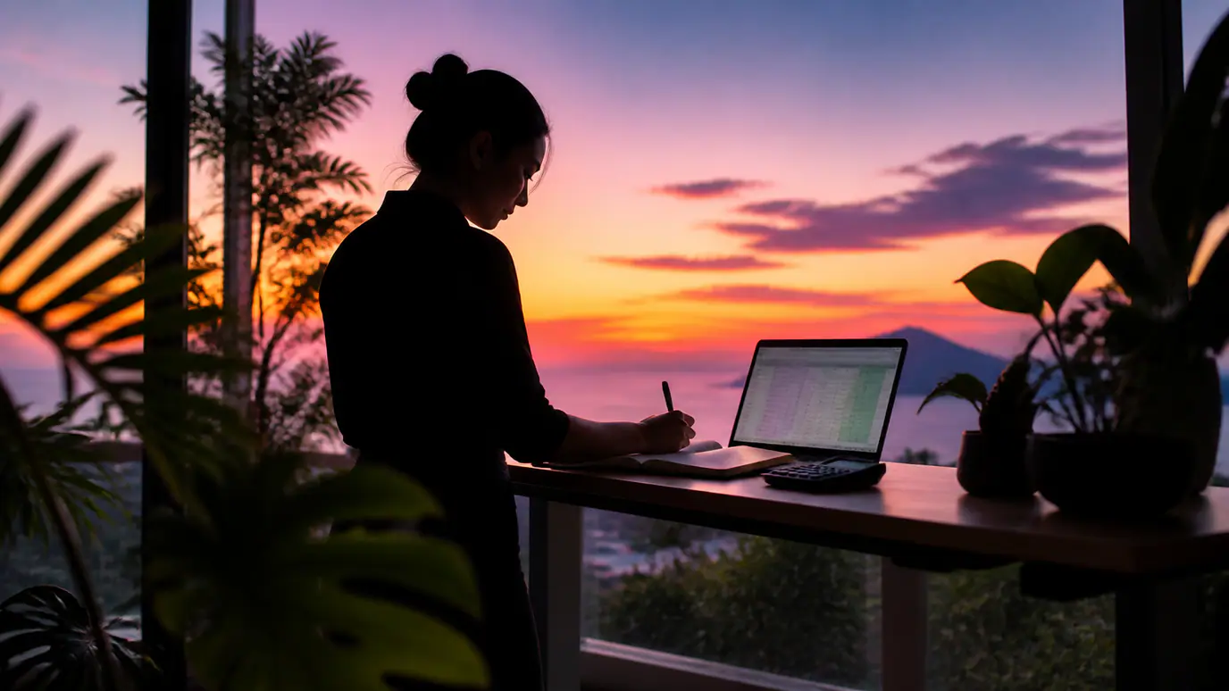 Remote QuickBooks candidate completing a practical reconciliation and month-end bookkeeping skills assessment