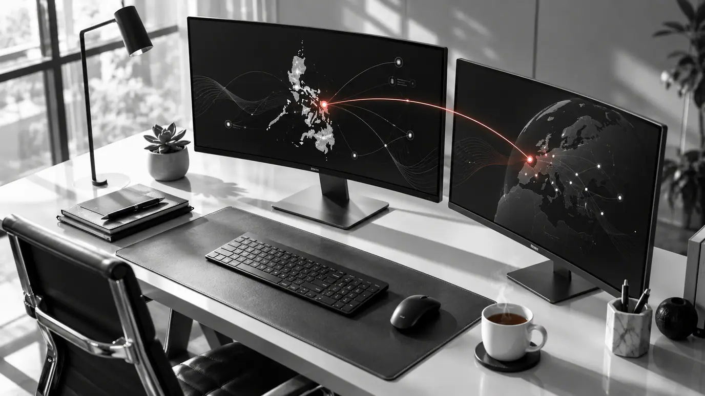 Dedicated Philippine AI specialist collaborating with a UK and European operations team
