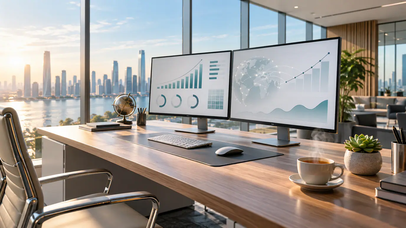 Small-business AI return-on-investment worksheet comparing labor capacity, contribution, staffing cost, API usage, cloud fees, and break-even time